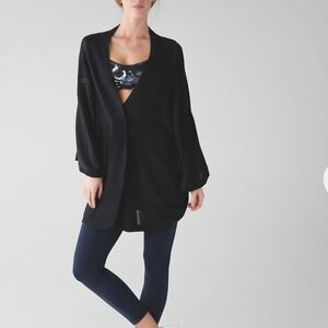 lululemon athletica Black Cardigan